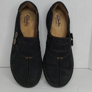 Clarks Artisan Leather SlipOn Loafers 82708 SZ 7.5